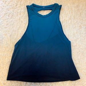 Lulu lemon blue tank top